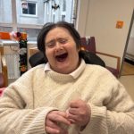 Service User At Omagh Day Centre Enjoying Their Halloween Party