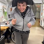 Service User At Omagh Day Centre Enjoying Their Halloween Party