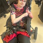 Service User At Omagh Day Centre Enjoying Their Halloween Party