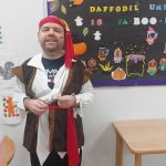 Service User At Omagh Day Centre Enjoying Their Halloween Party