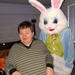 Service User Pictrued With The Bunny At The Halloween Party (4)