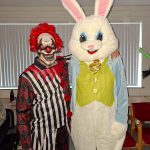 Service User Pictrued With The Bunny At The Halloween Party (3)