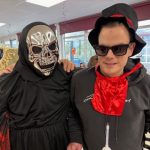 Service Users at Omagh Day Centre Enjoying Their Halloween Party (3)