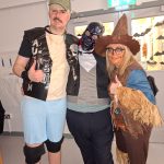 Service Users And Staff At The Glenside ATC Halloween Party