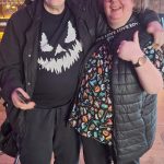 Service Users Enjoying The Halloween Party (11)