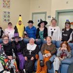 Service Users Enjoying The Halloween Party (11)