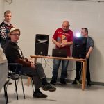 Service Users From Glenside ATC At The Halloween Party (5)