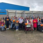 Staff And Service Users From Benbradagh Enjoying Halloween Celebrations (15)