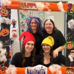 Staff At Omagh Day Centre Enjoying Their Halloween Party