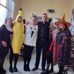 Staff Enjoying Halloween Celebrations In Fancy Dress