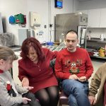 Carers and Service Users at the Omagh Festive Coffee Morning