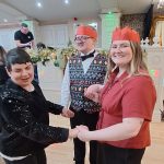 Service Users and staff dancing