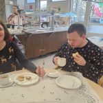 Carer And Service User At The Omagh Centre Coffee Morning