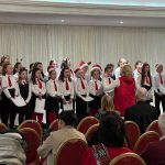 Primary School Choir performing at the Carers Christmas Carol Service