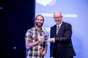 Dr Theordore Liapman Rising Star Winner FERMANAGH