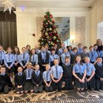 Gibson PS Choir Accompanied By Teacher Mrs Wendy Irwin Perform At The Omagh Carers Carol Service 2