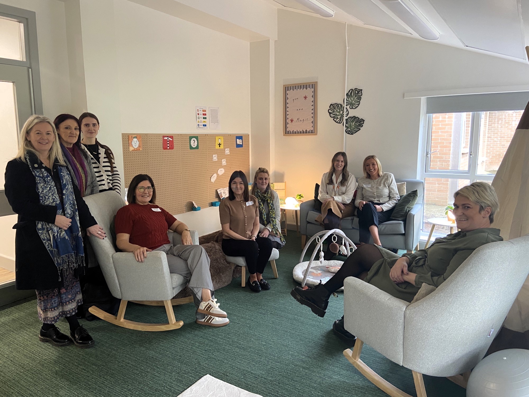 Invited Guests At The Official Opening Of Cedar Villa