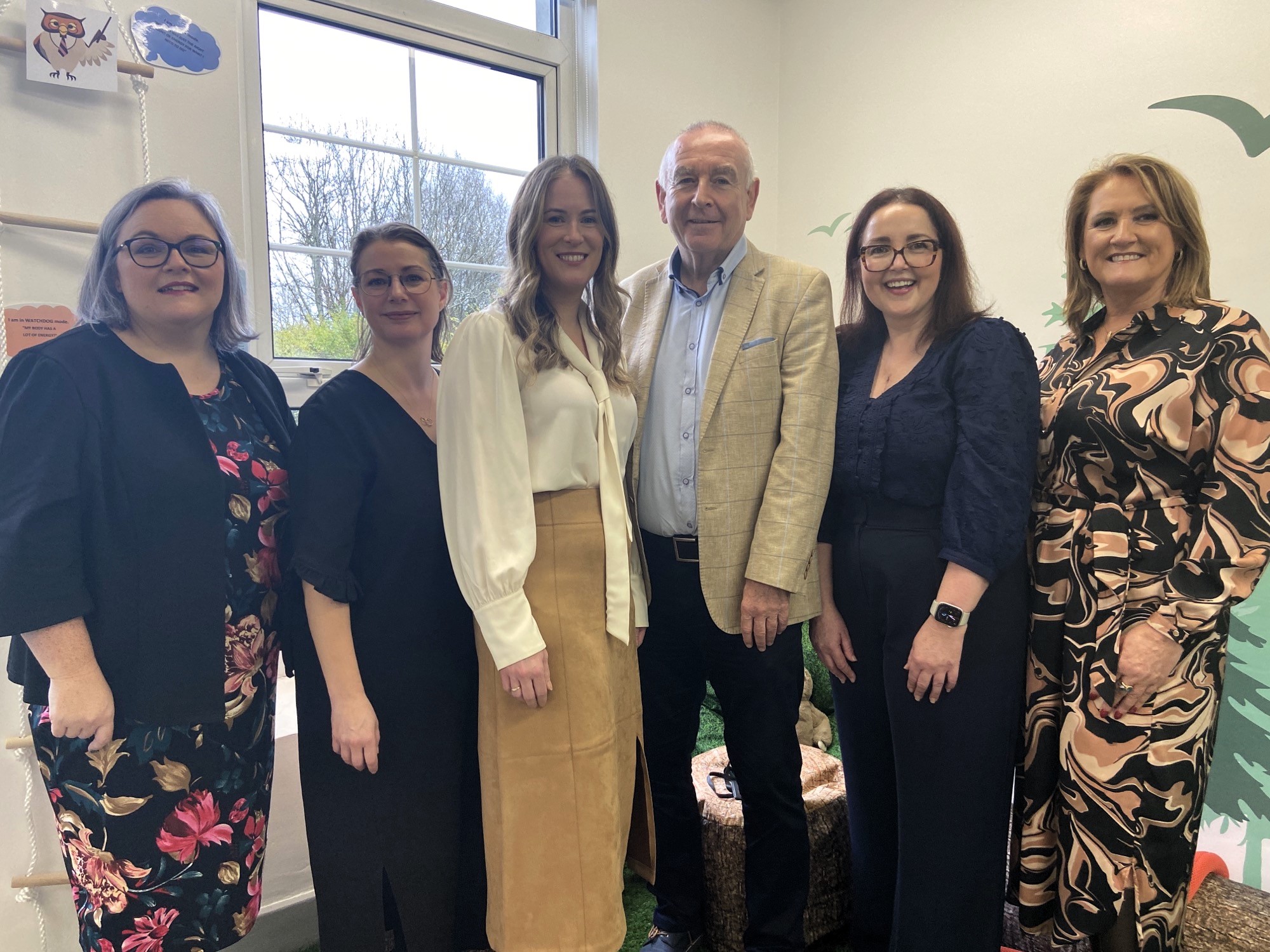 Joan Byers Dr Angelina Veiga Dr Monica Bradley Tom Cassidy Dr Lynn Connor And Suzanne Mahon