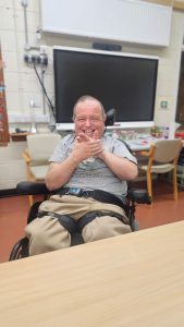 Kesh Day Centre User Doing Makaton (1)