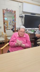 Kesh Day Centre User Doing Makaton (6)