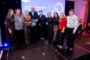 Macmillan ALD Cancer Services & LD Cancer Pathway Team Altnagelvin Highly Commended Improvement & Involvement presented by Neil Guckian