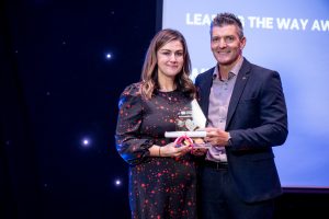 Marietta Connor Asst Radiology Services Manager Breast Screening Winner Leading The Way presented by Mark Gillespie