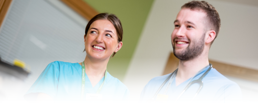 Female and Male Doctor