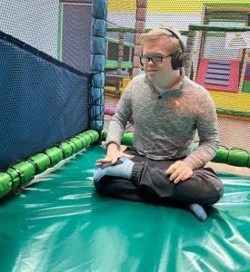 Service User Enjoying Soft Play (1)