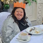 Service User Enjoying The Christmas Party (1)