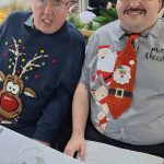 Service User Enjoying The Christmas Party (8)