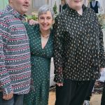 Service Users And Staff At The Christmas Party