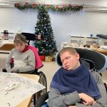 Service Users At The Omagh Centre Festive Coffee Morning