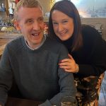 Staff And Service Users With Refreshments Before The Pantomime