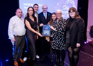 Switchboard Team Altnagelvin Highly Commended presented by Neil Guckian