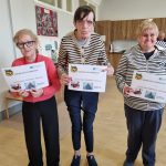 Service Users with their Makaton certificates