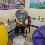 Benbradagh Service User Enjoying Relaxation 1