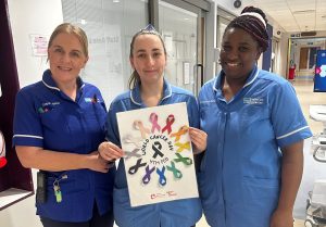 WD50 Michelle Downey, Deputy Sister, Naomi McCorriston, Staff Nurse, Naomi Ngesa, Staff Nurse