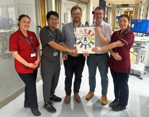imberley Deeney, Ward Sister, Dr Nitesh Dulal, Cinica Feoe, Dr Conor O’Neill, Cinica Ead, Dr Conal McConville, HaemKiera Breslin, Clinical Nurse Specialist