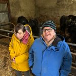 Kathleen McCallan And Kevin Hagan Enjoy Helping Out At Butterlope Farm