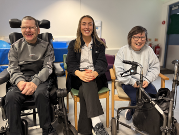 Alan, Annie and Diane, Lackaboy Day Centre