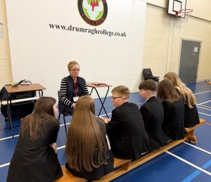 Dr Priscilla Magee, CYPSP Engages With Year 8 Pupils