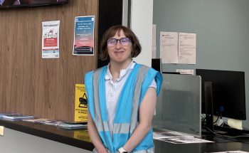 Claire Meet and Greet Volunteer