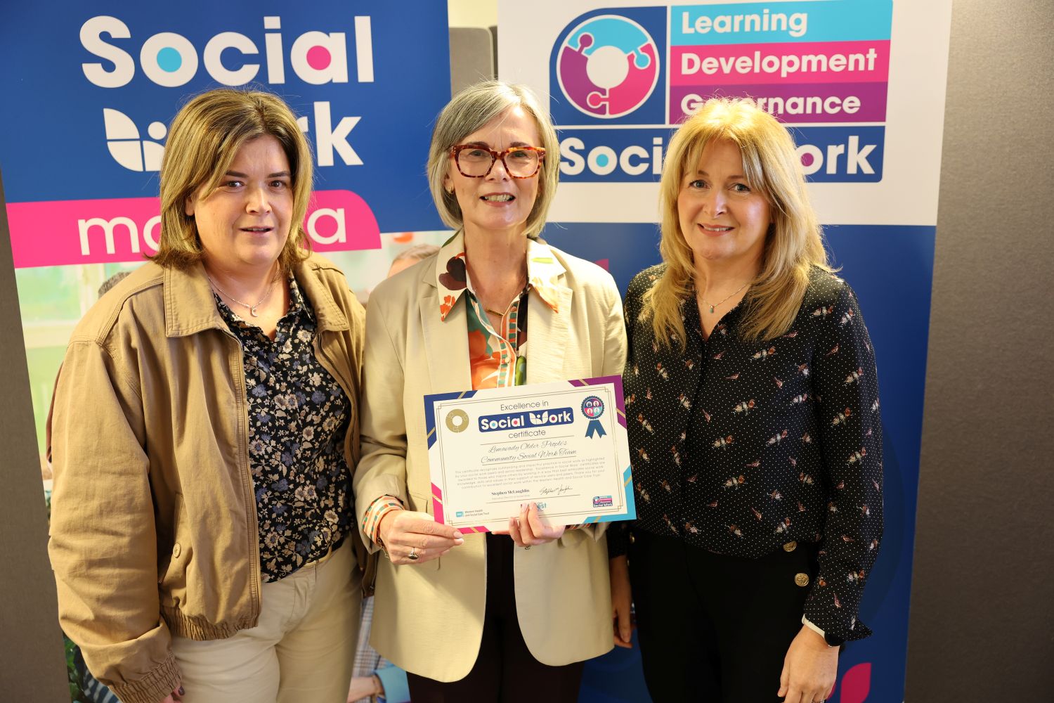 Staff and Chief Executive at Social Work Awards