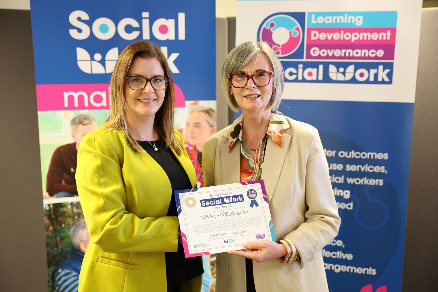 Staff and Chief Executive at Social Work Awards