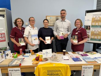 Members of the Diabetes Team at Omagh Hospital and Primary Care Complex